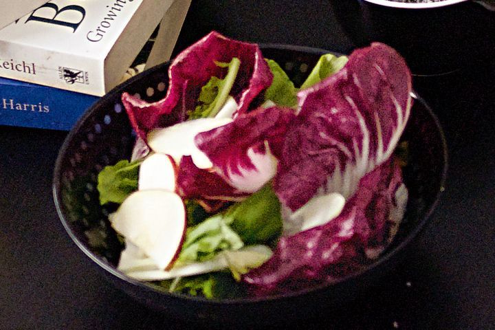 Cooking Salads Rocket, fennel & apple salad