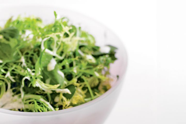 Cooking Salads Rocket, spinach & endive salad