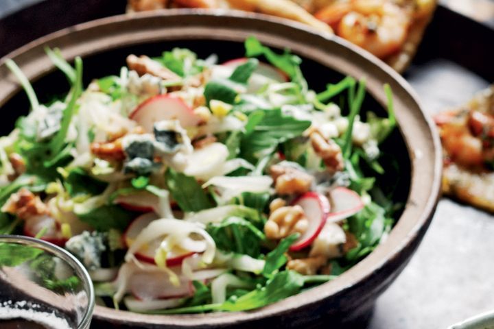 Cooking Salads Rocket and witlof salad
