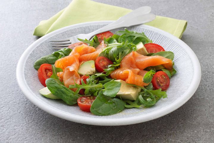 Cooking Salads Salmon salad