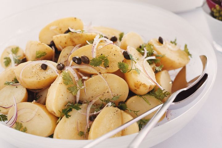 Cooking Salads Simple potato salad