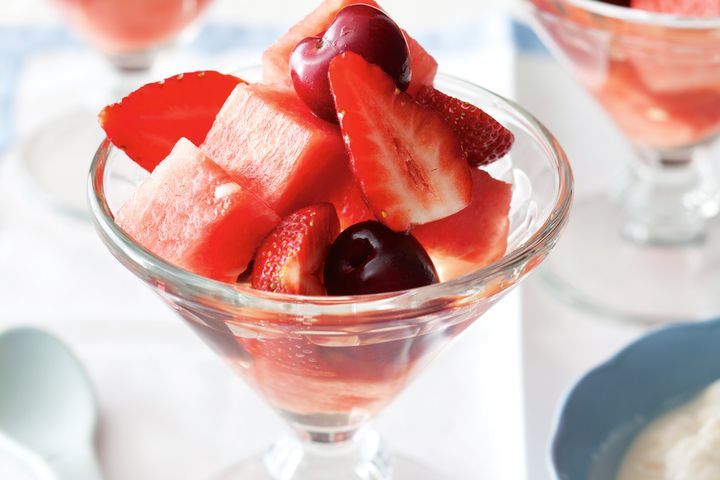 Cooking Salads Sparkling fruit salad