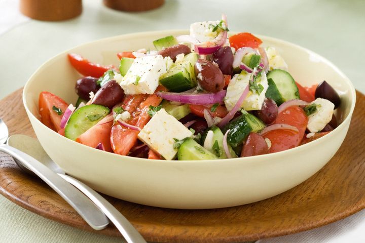 Cooking Salads Super-easy Greek salad