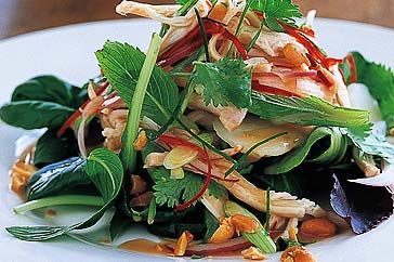 Cooking Salads Tangy Thai chicken salad