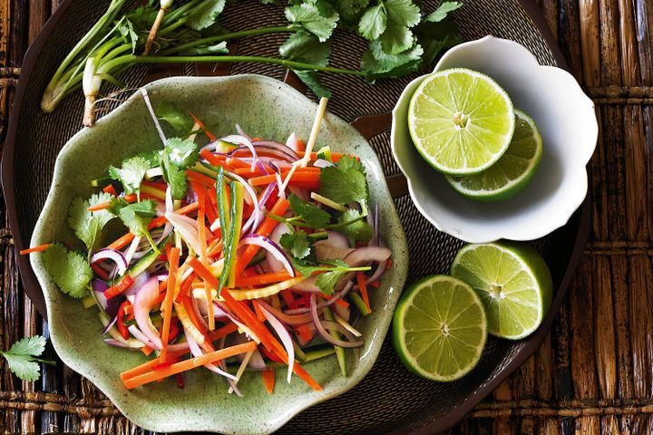 Cooking Salads Thai-style salad