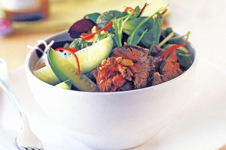 Cooking Salads Thai beef salad (gluten-free)