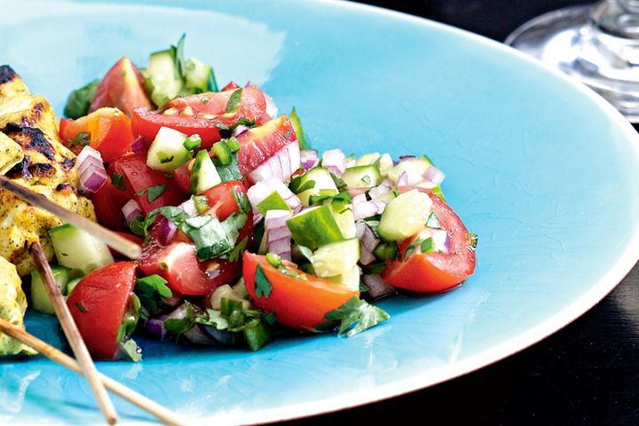 Cooking Salads Tomato & onion salad with tamarind