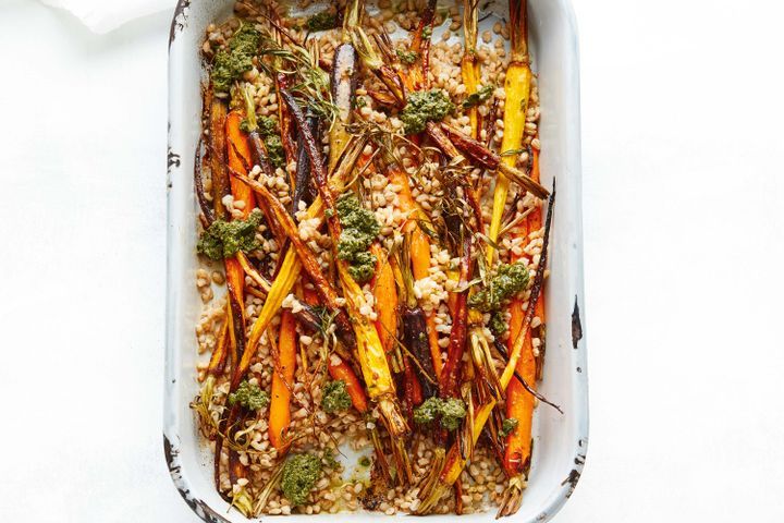 Cooking Salads Top-to-tail carrot salad