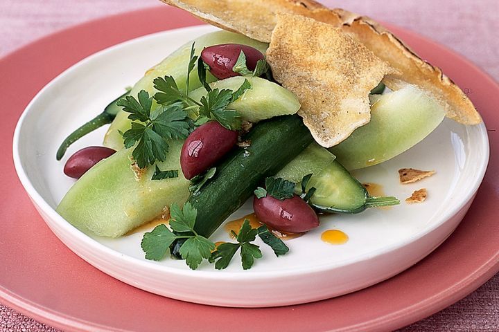 Cooking Salads Tunisian melon salad