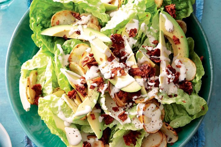 Cooking Salads Vegan and gluten free Caesar salad