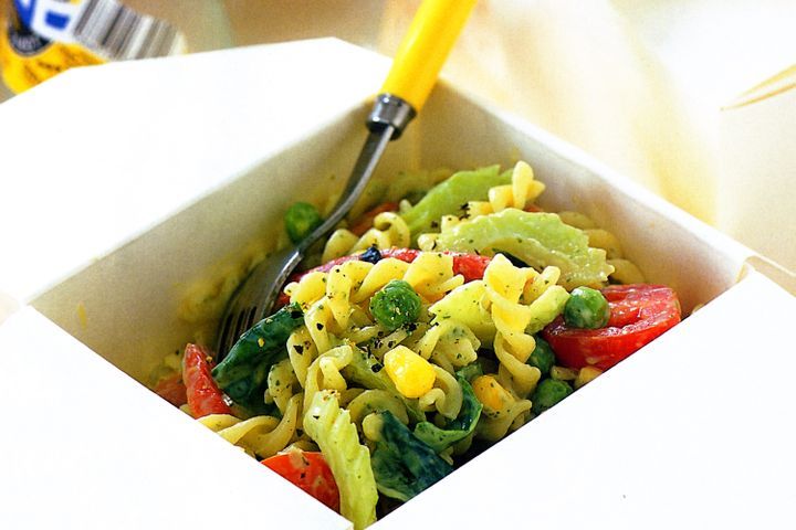 Cooking Salads Vegetarian pasta salad