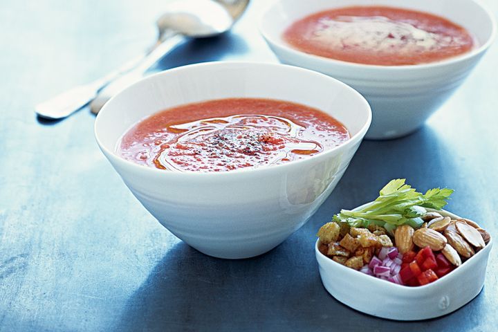 Cooking Soups Andalusian gazpacho