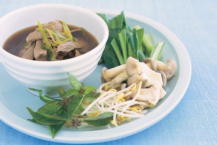 Cooking Soups Aromatic Vietnamese beef broth