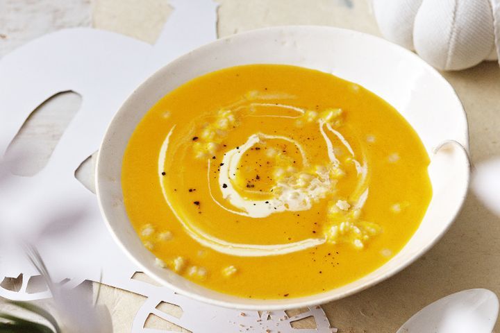 Cooking Soups Cinderella pumpkin-carriage soup