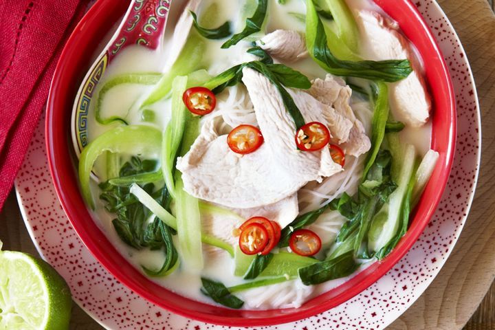 Cooking Soups Coconut chicken soup