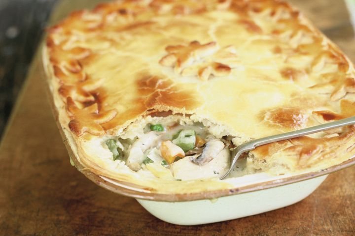 Cooking Soups Country chicken and vegetable pie