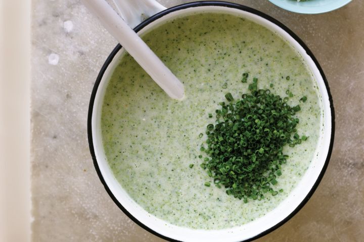 Cooking Soups Creamy broccoli and celeriac soup