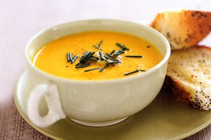 Cooking Soups Creamy carrot soup