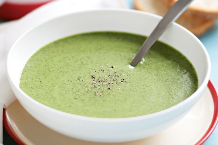 Cooking Soups Creamy silverbeet soup