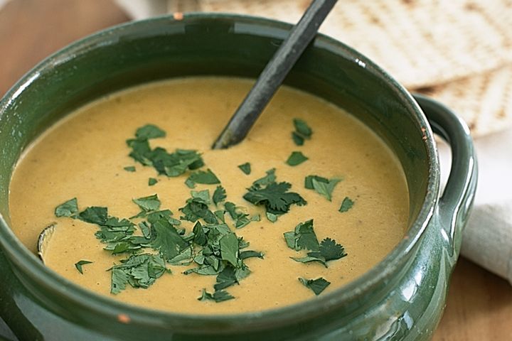 Cooking Soups Curried lentil soup
