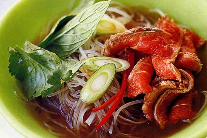 Cooking Soups Hot and sour lime soup with beef