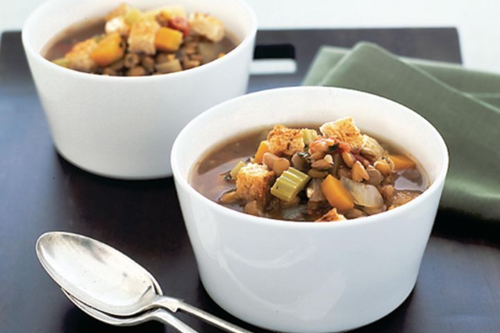 Cooking Soups Jans favourite lentil soup