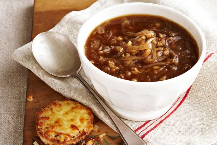 Cooking Soups Lower-GI French onion soup