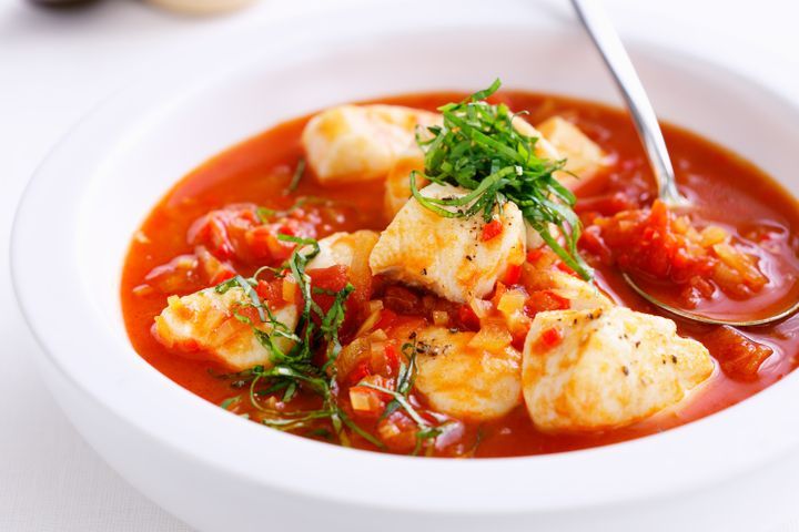 Cooking Soups Mediterranean-style seafood soup