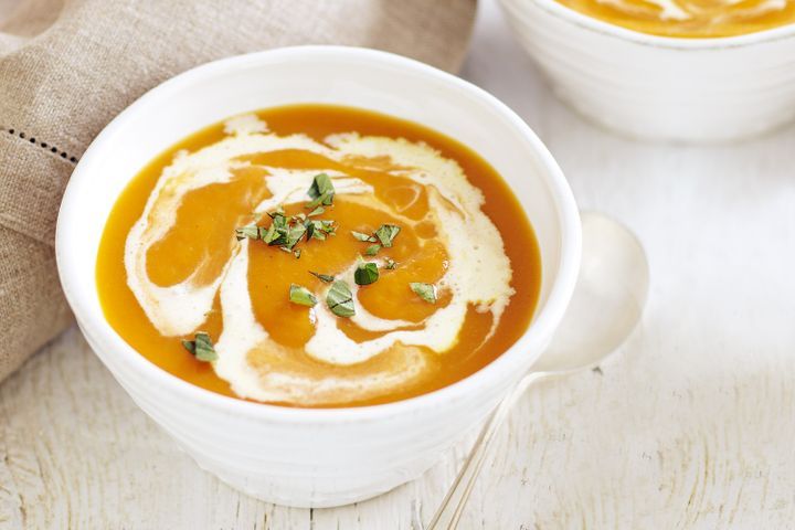 Cooking Soups Roasted sweet potato soup