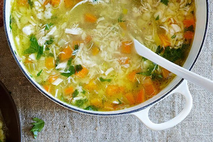 Cooking Soups Soothing chicken soup