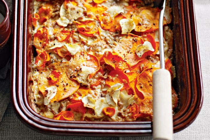 Cooking Soups Sweet potato and parsnip gratin