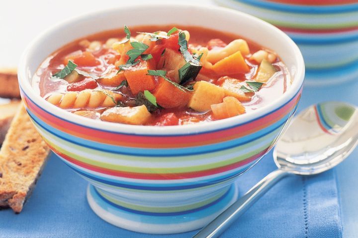 Cooking Soups Tomato & vegetable soup
