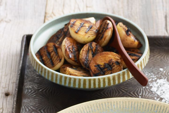 Cooking Vegetarian Balsamic baby onions