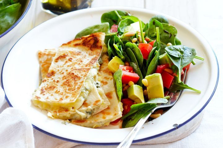 Cooking Vegetarian Blue cheese toasties