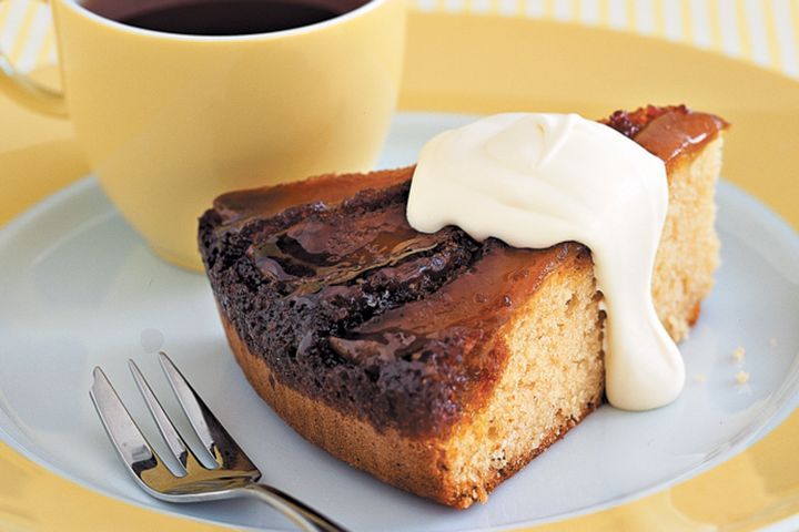 Cooking Vegetarian Caramel apple cake