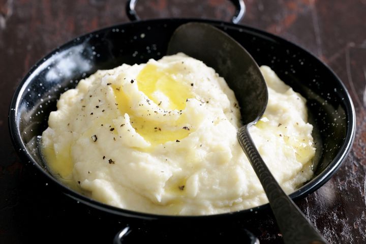 Cooking Vegetarian Celeriac potato mash