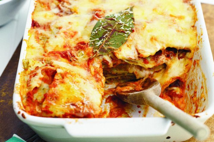 Cooking Vegetarian Cheats vegetarian lasagne