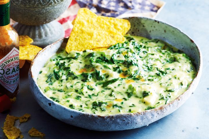 Cooking Vegetarian Chicago-style spinach & artichoke dip