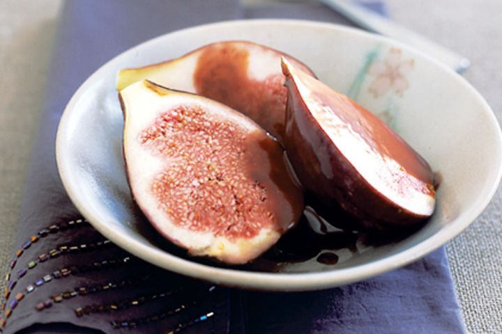 Cooking Vegetarian Chocolate figs