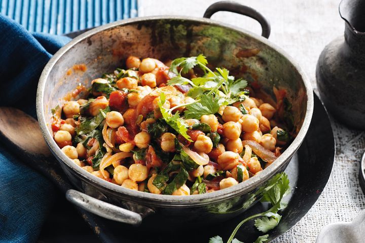 Cooking Vegetarian Chole chaat