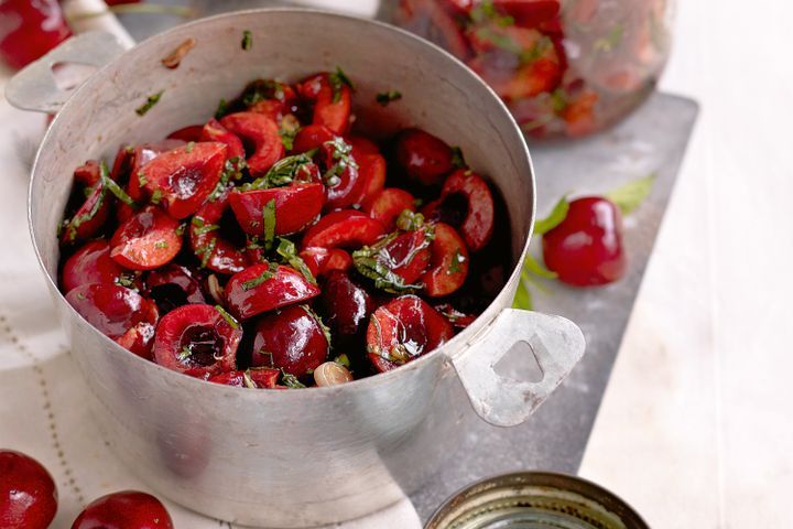 Cooking Vegetarian Fresh cherry relish