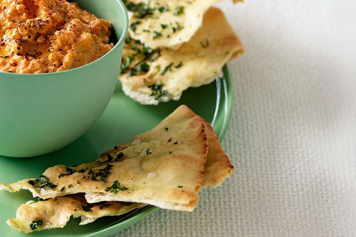 Cooking Vegetarian Herb and salt crisps