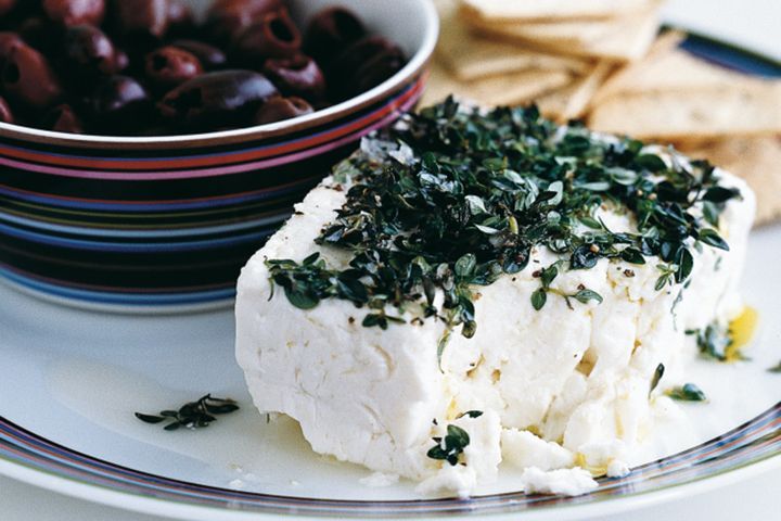 Cooking Vegetarian Hot feta