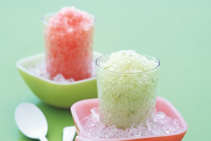 Cooking Vegetarian Kaffir lime granita