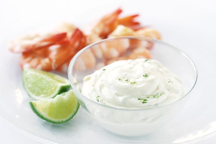 Cooking Vegetarian Lime mayonnaise