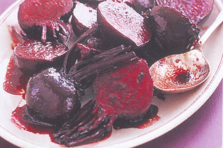 Cooking Vegetarian Orange and balsamic beetroot