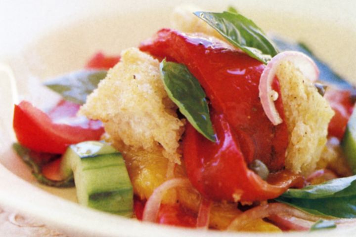 Cooking Vegetarian Panzanella