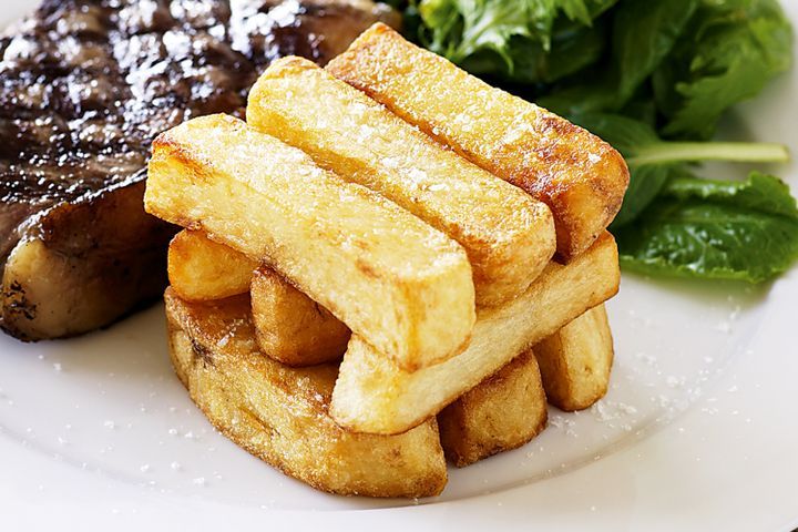 Cooking Vegetarian Perfect potato chips