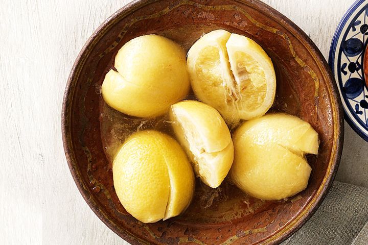 Cooking Vegetarian Preserved lemons