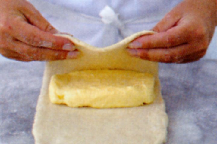 Cooking Vegetarian Puff pastry